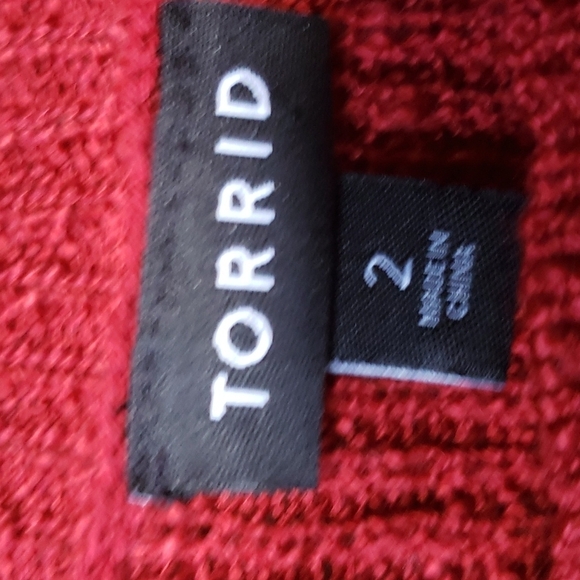 Torrid COPPER LATTICE SWEATER TANK 2x - Picture 8 of 9